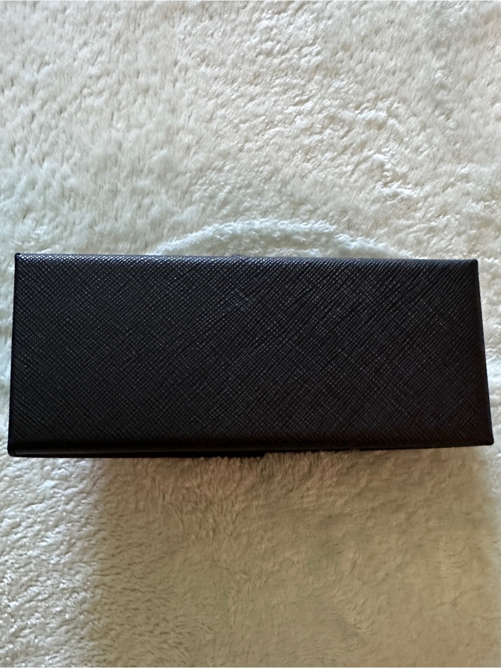 Prada Black Textured Eyewear Case - Picture 4 of 6